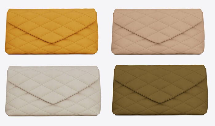 Clutch_Sade_Puffer_de_YSL_colores