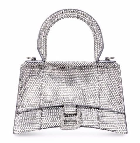 Bolso Balenciaga Hourglass cristales