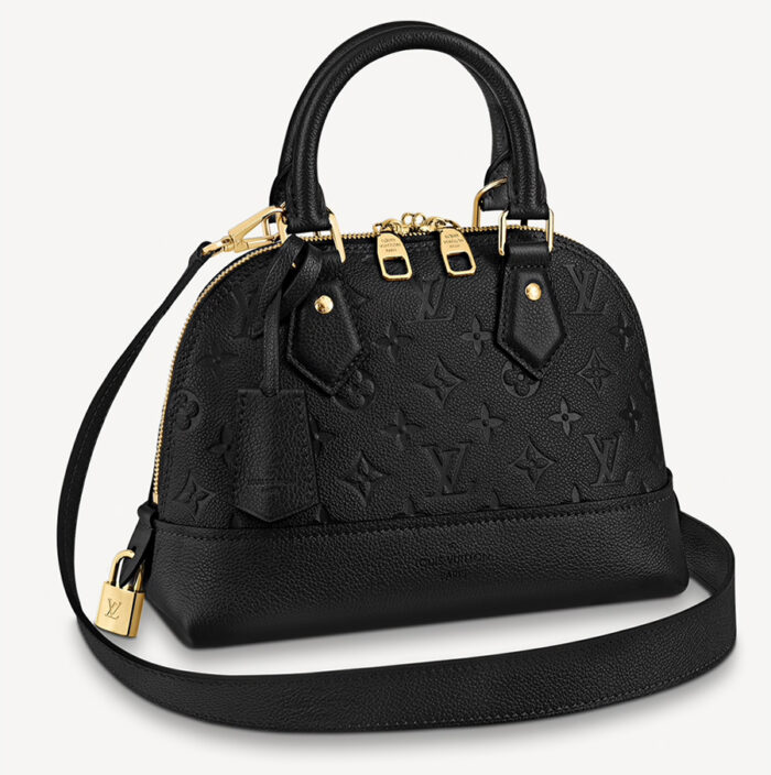 louis-vuitton-bolsa-néo-alma-bb-monogram-empreinte-negro