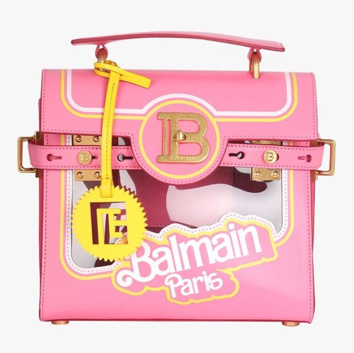 Bolso B-Buzz-23-rosa-Balmain-x-Barbie