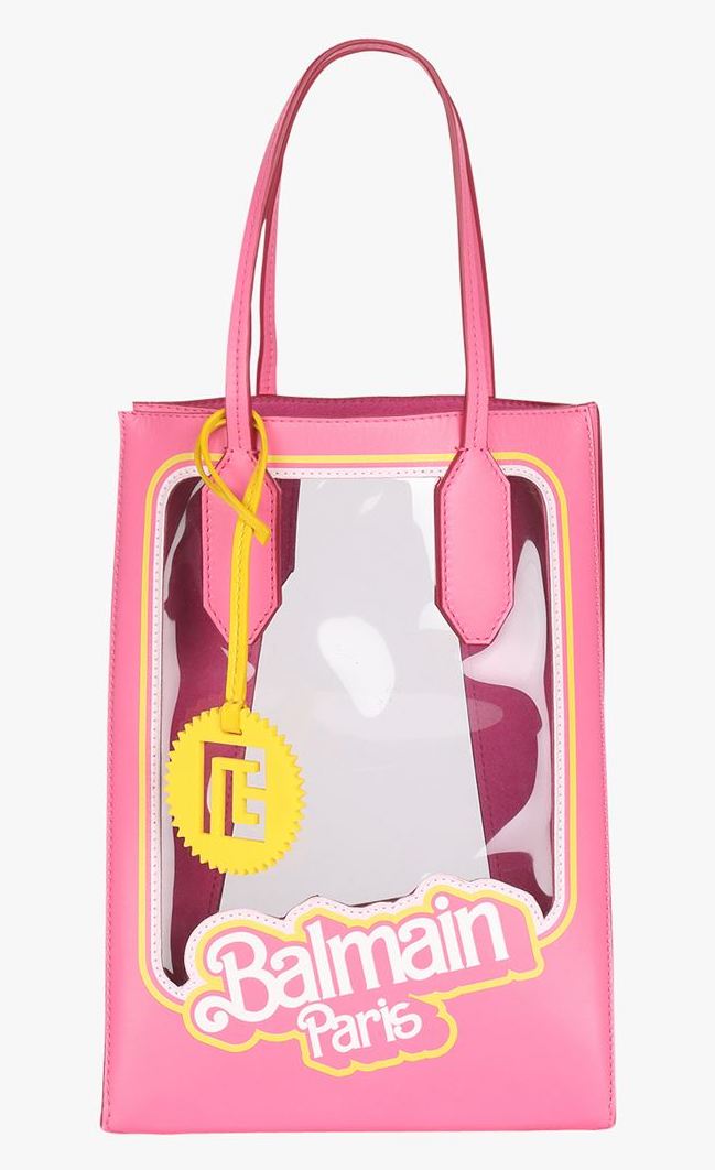 Bolso shopper Balmain x Barbie