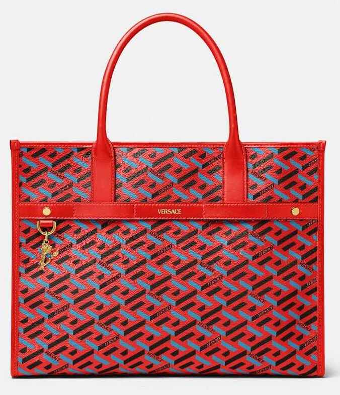 BOLSO-TOTE-LA-GRECA-SIGNATURE-ROJO-AZUL