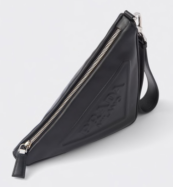 Prada Triangle pouch negro