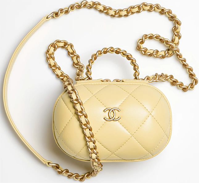 Chanel-vanity-amarillo-primavera-verano-2022-pequeña-marroquineria