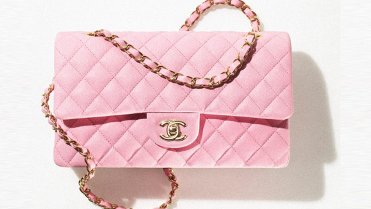 Bolso Chanel Clásico rosa con brillos - Mi Bolso de Lujo Bolso Chanel Clásico rosa con brillos - Mi Bolso de Lujo