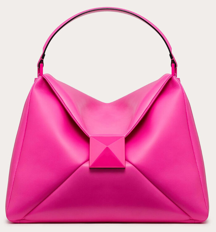 Bolso Valentino Hobo One Stud Maxi Pink PP