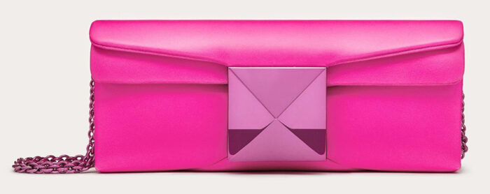 VALENTINO-ONE-STUD-NAPPA-CLUTCH-PINK-PP