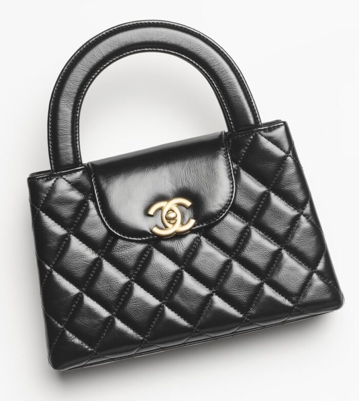 bolsa kelly de chanel color negro