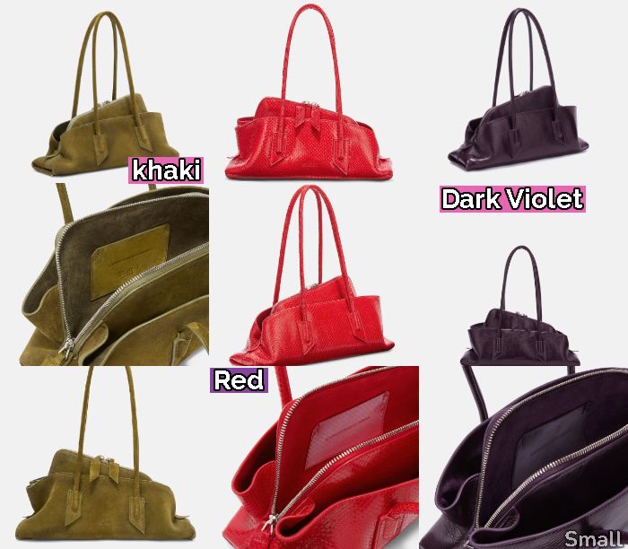 La-Passeggiata-Small-Khaki-Red-Dark-violet