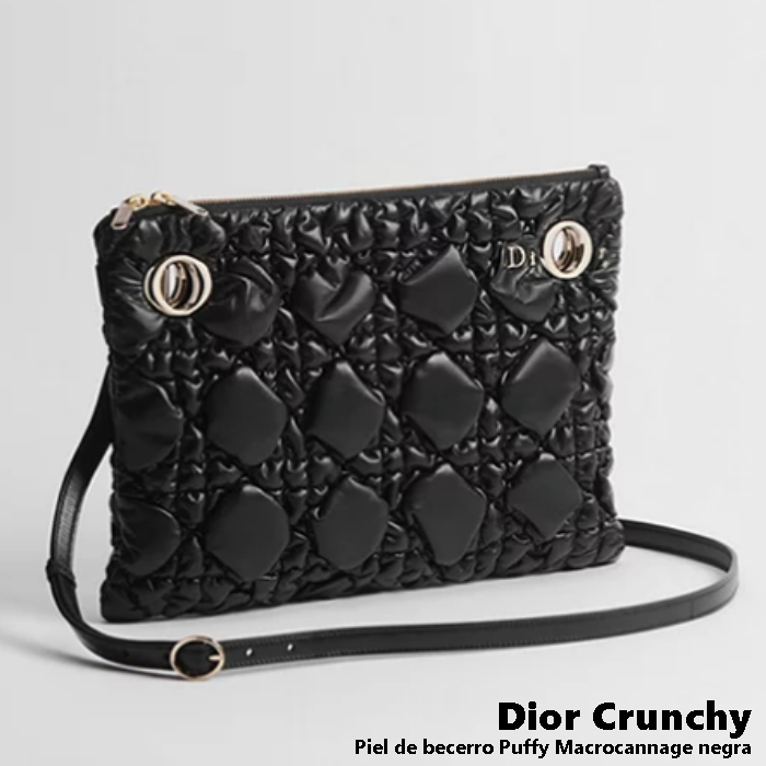 Dior-Crunchy-pequeño-Negra